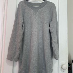 NWT So soft and comfy Madewell Sweatshirt Dress!